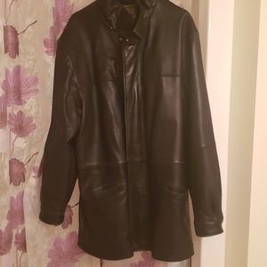 Men's leather jacket